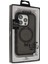 iPhone 15 Pro Max Zorda Airbag Magsafe Standlı Kapak - Titan Gri - ALVN5717-5446 4