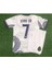 R.e.a.l Madrid 2023/24 Yeni Sezon Dragon Ejderha Desenli (Beyaz) Vini Jr Özel Çocuk Forması 3'lü Set 1