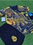 Real Madrid 2023/24 Yeni Sezon Cristiano Ronaldo Özel Çocuk Konsept Forması 4'ü Set (Blackyellow) 2