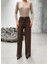 Yüksek Bel Straight Fit Palazzo Pantolon 4