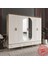 Soho 6 Kapaklı Aytaşı Gardırop Tamamı Mdf 1
