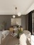 Orbita Modern 2'li Eskitme Metal Beyaz Cam Avize 1