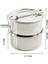 Turk Sefer Tası Paslanmaz Çelik Yemek Kabı 17 cm 2 Litre - DRC1029-4589 2