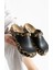 Siyah Leopar Terlik 1