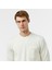 Erkek Beyaz Regular Fit Sweatshirt 4