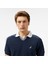Erkek Lacivert Classic Fit Polo Yaka T-Shirt 4