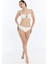 Laura Straples Dokulu Bikini Üst 1