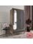 SOHO 3 KAPAKLI ANTRASİT GARDIROP TAMAMI MDF 1