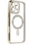 iPhone 16 Pro Kılıf Joke Simli Magneticsafe Kılıf - Gold - ALVN4234-1785 3