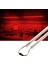 2 Adet 50 cm 220V Şeffaf Çubuk Bar LED Kırmızı Işık SB-6554 1