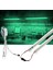 2 Adet 50 cm 220V Şeffaf Çubuk Bar LED Yeşil Işık ve Butonlu Fiş SB-6553 1