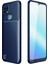 Realme C21 Kılıf Auto Focus Karbon Kapak - Lacivert - ALVN4119-8858 1