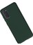 Samsung Galaxy S20 Kılıf Nano Içi Kadife Silikon - Koyu Yeşil - ALVN8732-8024 2