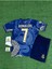 Real Madrid Cristiano Ronaldo Lacivert Dragon Desenli Çocuk Forması 4'lü Set (Armalı) 1