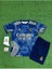 Real Madrid Cristiano Ronaldo Lacivert Dragon Desenli Çocuk Forması 4'lü Set (Armalı) 2