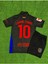 Barcelona 2024/25 Sezonu 10 Lamine Yamal Deplasman Çocuk Forması 2'li Set (Black 10) 3