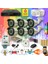 6 Kameralı Set - Yapay Zeka Özellikli Gece Renkli Gösteren 8 Warm Ledli TurboHD Güvenlik Kamerası Seti 3908W-9008 1