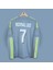 R.e.a.l M.a.d.r.i.d 2015/16 Sezonu Cristiano Ronaldo Alternatif Nostalji Deplasman Forması (Gri) 3