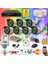 7 Kameralı Set - Yapay Zeka Özellikli Gece Renkli Gösteren 8 Warm Ledli TurboHD Güvenlik Kamerası Seti 3908W-9008 1