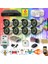 8 Kameralı Set - Yapay Zeka Özellikli Gece Renkli Gösteren 8 Warm Ledli TurboHD Güvenlik Kamerası Seti 3908W-9008 1