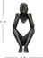 Düşünen Adam Figürü Modern Dekoratif Biblo Polyester 21 x 9 cm 4