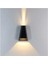 Ekim Aydınlatma CT-7063 3200K Günışığı 2X3W Antrasit Malta Dış Mekan LED Aplik 1