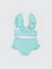 Kurdele Detaylı Kız Çocuk Bikini Takım (S5) 2