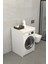 Flowo Banyo Dolabı Çamaşır Makinesi Dolabı Beyaz 1