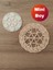Mini Boy Rattan Kalıp Kar – 6 cm Çaplı Bambu Şablon - 2 mm Bambu ile Kullanılır 1