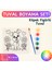 Çocuk Tuval Boyama Seti – 3-6 Yaş Için 15X15 cm Ön Çizimli Tuval, Akrilik Boya ve Fırça 3