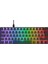 Briar Siyah Type-C Bağlantılı Rgb Puding Tuşlu Gaming Oyuncu Klavye Q Mekanik Red Switch 4