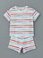 Yeni Sezon Cizgili Sortlu Erkek Bebek Sortlu Pijama Takim - S5HH53Z1 1
