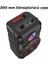BS46 Büyük Boy Mikrofonlu Taşınabilir Şarjlı Hoparlör Bluetooth Speaker 5