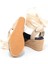 Elişi Ipli Espadril Dolgu Topuk Keten Espadril Handmade 6