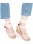 Elişi Ipli Espadril Dolgu Topuk Keten Espadril Handmade 1