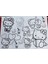 2 Adet Dev Boyama Kitabı (90CMX64CM)- (Hello Kitty/capybara Figürlü) 2