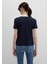 Lacivert Basic Tişört 1613406-86623 5