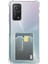 Caseworld Xiaomi Mi 10T Kapak ile Uyumlu Kamera Korumalı Kartlıklı Darbe Emici Özellikli Şeffaf Silikon Kılıf 1