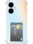 Caseworld Tecno Camon 19 Kapak ile Uyumlu Kamera Korumalı Kartlıklı Darbe Emici Özellikli Şeffaf Silikon Kılıf 1