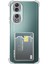 Caseworld Honor 90 Kapak ile Uyumlu Kamera Korumalı Kartlıklı Darbe Emici Özellikli Şeffaf Silikon Kılıf 1