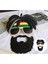 Rasta Peruklu Rasta Sakallı Bob Marley Bıyıklı Parti Gözlüğü 27X18 cm - Lisinya 4