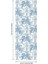 Fransız Stili Toile De Jouy Desenli Dikişsiz Lazer Kesim Runner - 48X132CM 2