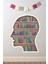 Kitap Kafa Kitap Rafı Sticker Okul Posteri Anaokulu Anasınıfı Kreş Çocuk Odası Duvar Sticker 3