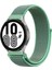 Samsung Galaxy Watch 4 Hasırlı Cırtcırtlı Kordon - Turkuaz 1