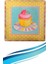 Buffer® Decotown Duvar Panosu 40*40 Cup Cake Muffin Motifli Duvar Süsü 2