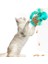 Buffer® Vantuzlu Zilli Interaktif Dönebilen Mama Kaplı Renkli Eğlenceli Eğitici Kedi Oyuncağı 4