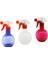 350ML Renkli Şeffaf Tombul - Plastik Boş Sprey Püskürtücü Şişe (5047) 1