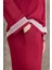 Bordo Penye Kadın Pijama Takımı 2200 3