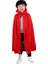 Kırmızı Renk Yakalı Pelerin Çocuk Boy 90 cm GO50603764890 1
