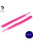 Silikon Kurt Yem - Lrf Yem - 1g 70MM - Fishack Wormix - 10 Adet - Pink Glow - Uv Silikon 1